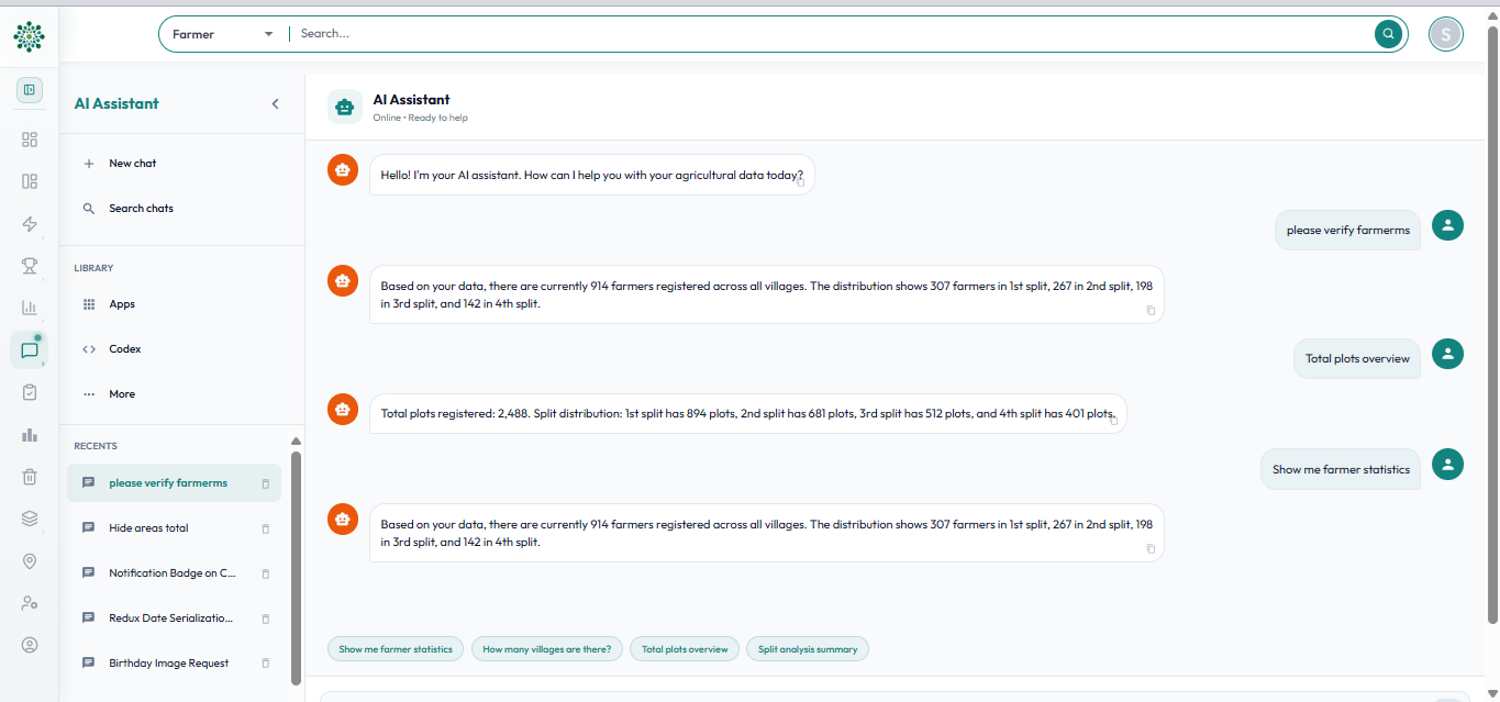 AI Assistance and Reporting
